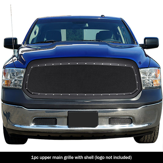 APS GR04LEI86P Main Upper Rivet Grille Fits 2013-2021 Ram 1500