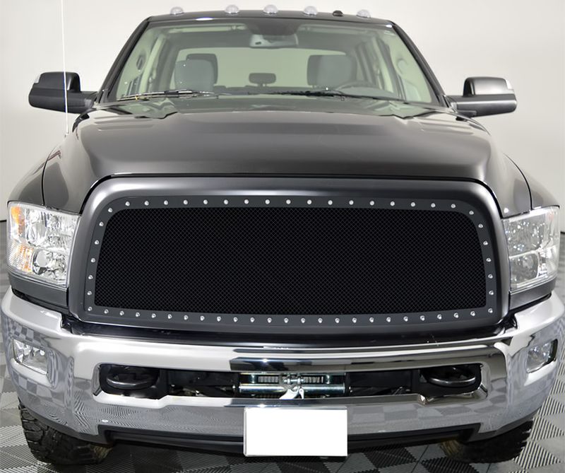 APS GR04LFC30H Main Upper Rivet Grille Fits 2013-2018 Ram 2500