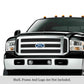 APS GR06FEG99J Main Upper Black Stainless Steel Billet Grille Fits 2005-2007 Ford Excursion