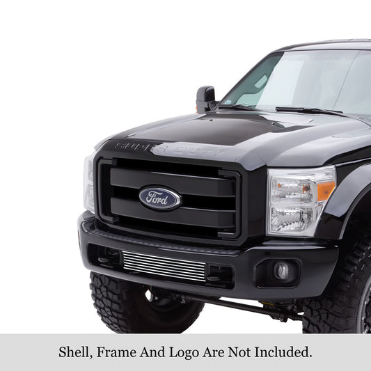 APS GR06FFH29S Lower Bumper Stainless Steel Billet Grille Fits 2011-2016 Ford F-250 SD