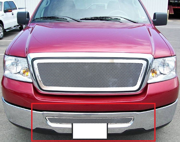 APS GR06GEC51T Lower Bumper Mesh Grille Fits 2004-2005 Ford F-150