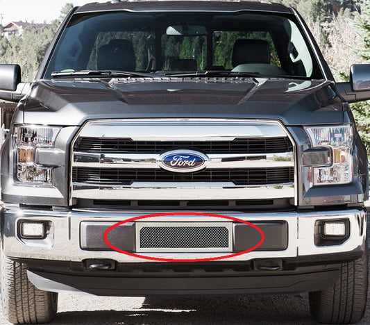 APS GR06GFC13T Lower Bumper Mesh Grille Fits 2015-2017 Ford F-150