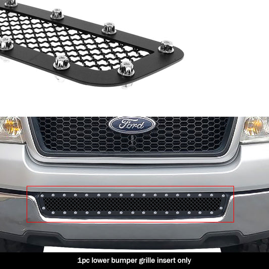 APS GR06LEC51H Lower Bumper Rivet Grille Fits 2004-2005 Ford F-150