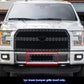 APS GR06LFC13K Lower Bumper Rivet Grille Fits 2015-2017 Ford F-150
