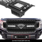 APS GR06LFD01L Lower Bumper Rivet Grille Fits 2018-2020 Ford F-150