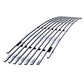 APS GR07FEG18S Main Upper Stainless Steel Billet Grille Fits 1998-2003 GMC Jimmy