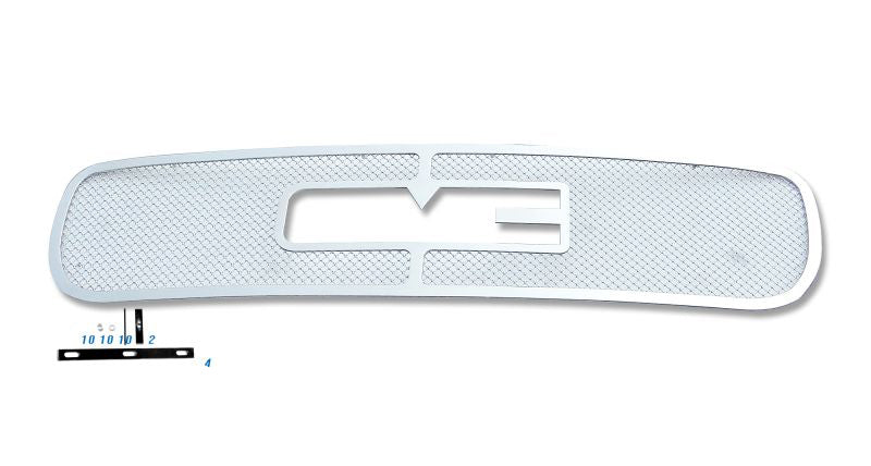 APS GR07GEG03T Main Upper Mesh Grille Fits 1999-2002 GMC Sierra 1500