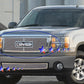 APS GR07GFD74T Main Upper Mesh Grille Fits 2007-2013 GMC Sierra 1500