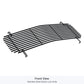 APS GR07HEJ12J Main Upper Black Stainless Steel Billet Grille Fits 1994-1998 GMC C/K Pickup