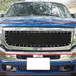 APS GR07LEA56H Main Upper Rivet Grille Fits 2003-2006 GMC Sierra 1500