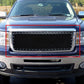 APS GR07LFD75H Main Upper Rivet Grille Fits 2007-2013 GMC Sierra 1500