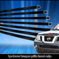 APS GR14FFD33J Lower Bumper Black Stainless Steel Billet Grille Fits 2005-2021 Nissan Frontier
