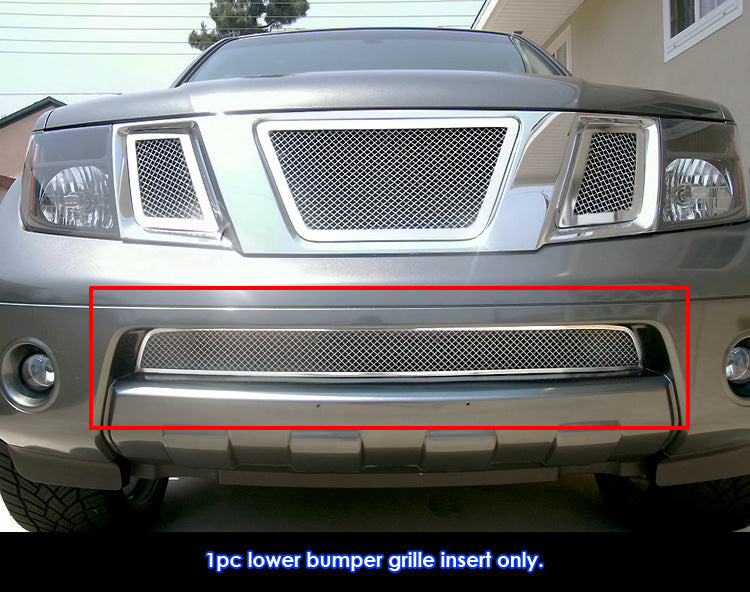 APS GR14GFD33T Lower Bumper Mesh Grille Fits 2005-2021 Nissan Frontier