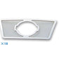 APS GR14GFF41T Main Upper Mesh Grille Fits 2009-2021 Nissan Frontier