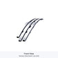 APS GR20FFE01S Hood Scoop Stainless Steel Billet Grille Fits 2005-2011 Toyota Tacoma