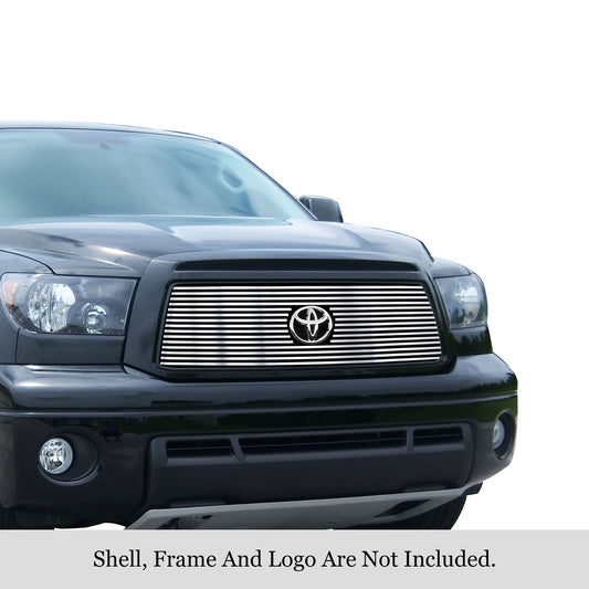 APS GR20FFG18S Main Upper Stainless Steel Billet Grille Fits 2010-2013 Toyota Tundra