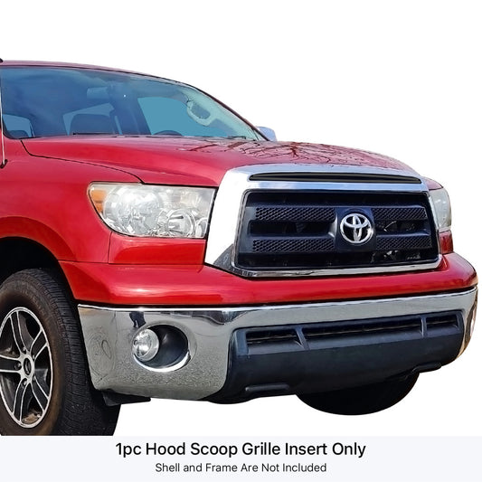 APS GR20FFH38J Hood Scoop Black Stainless Steel Billet Grille Fits 2010-2013 Toyota Tundra