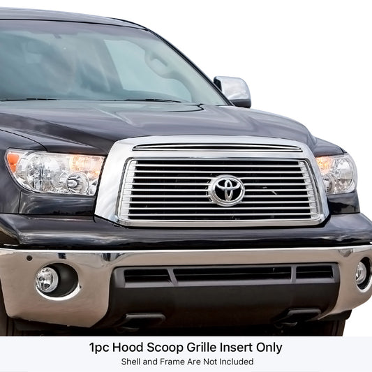 APS GR20FFH38S Hood Scoop Stainless Steel Billet Grille Fits 2010-2013 Toyota Tundra