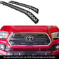 APS GR20GFC29K Main Upper Black Wire Mesh Grille Fits 2016-2019 Toyota Tacoma