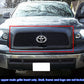 APS GR20GFG18H Main Upper Black Wire Mesh Grille Fits 2010-2013 Toyota Tundra