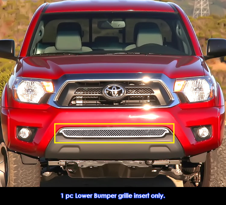 APS GR20GFI38T Lower Bumper Mesh Grille Fits 2012-2015 Toyota Tacoma