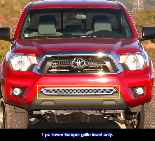 APS GR20GFI38T Lower Bumper Mesh Grille Fits 2012-2015 Toyota Tacoma