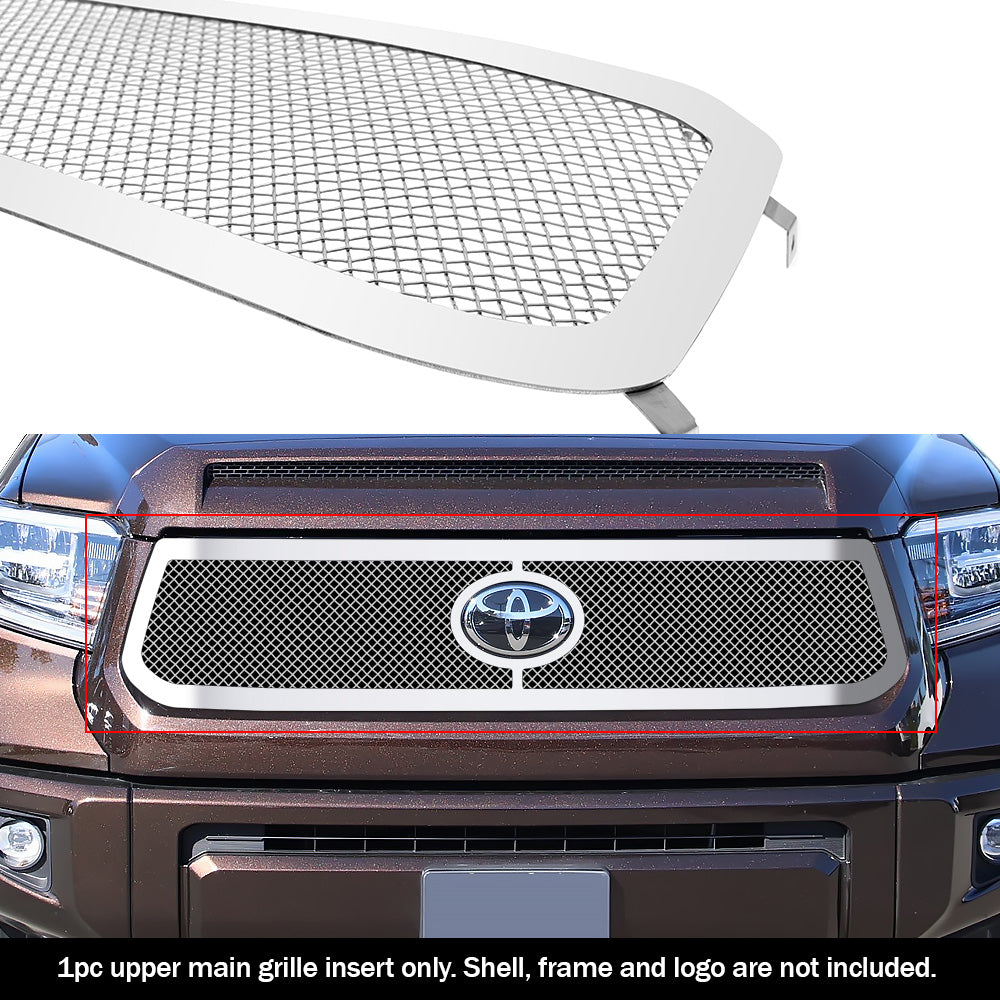 APS GR20GFJ30T Main Upper Mesh Grille Fits 2018-2019 Toyota Tundra