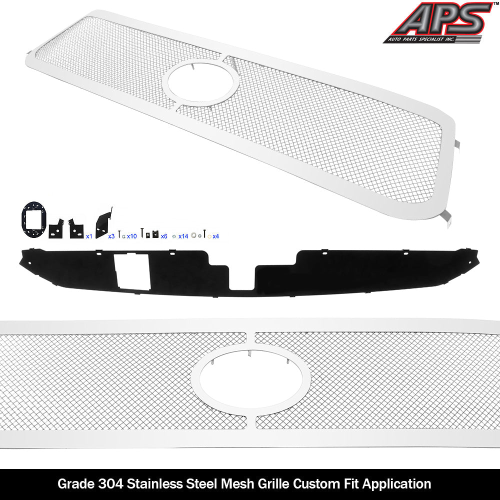 APS GR20GFJ30T Main Upper Mesh Grille Fits 2018-2019 Toyota Tundra