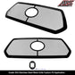 APS GR20GFJ31H Main Upper Black Wire Mesh Grille Fits 2018-2019 Toyota Tacoma
