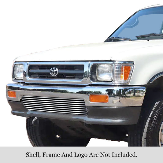 APS GR20HEA21S Lower Bumper Stainless Steel Billet Grille Fits 1992-1994 Toyota Pickup