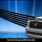 APS GR20HED61J Lower Bumper Black Stainless Steel Billet Grille Fits 2005-2011 Toyota Tacoma