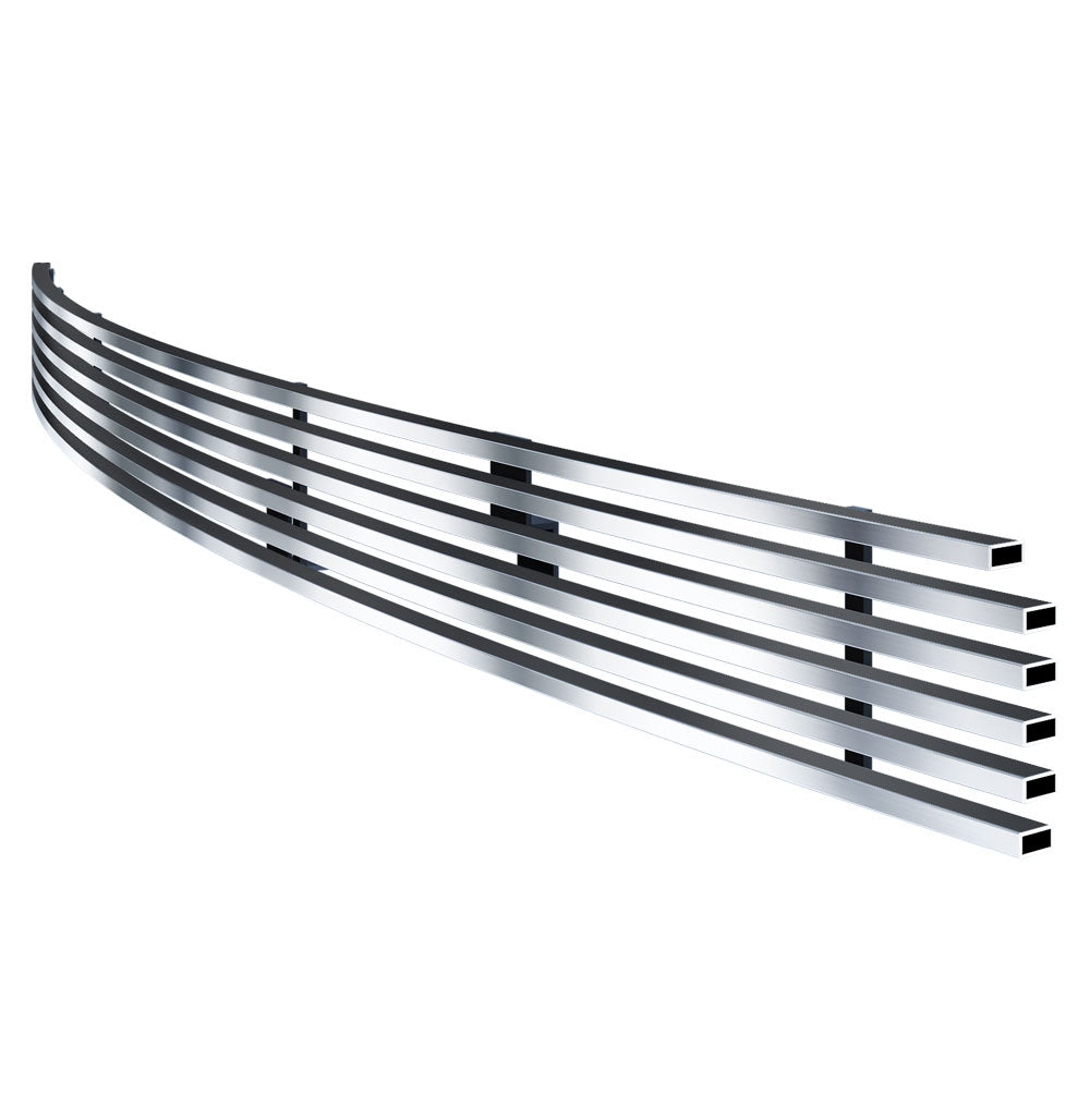 APS GR20HED61S Lower Bumper Stainless Steel Billet Grille Fits 2005-2011 Toyota Tacoma