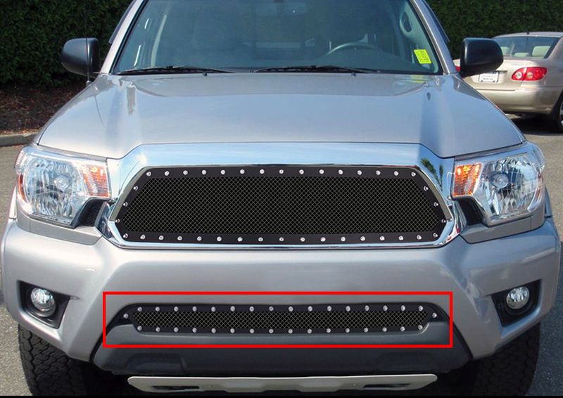 APS GR20LFI38H Lower Bumper Rivet Grille Fits 2012-2015 Toyota Tacoma