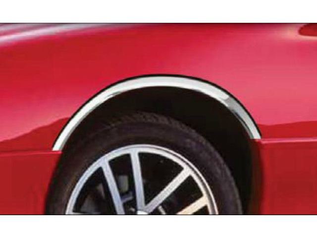 WZ36100 Molded Stainless Steel Wheel Well Fender Trim Molding 4 Pc